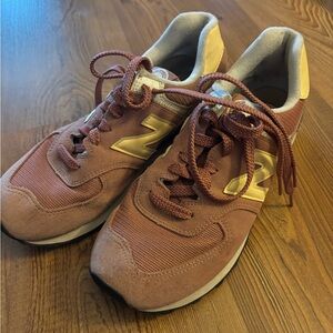 New Balance Dusty Pink Athletic Shoes